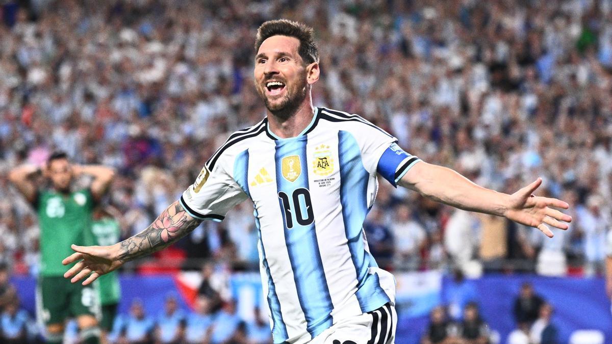 Leo Messi, autor de un 'triplete', ha sido el jugador más destacado de la primera jornada de la fase de grupos del Mundial.