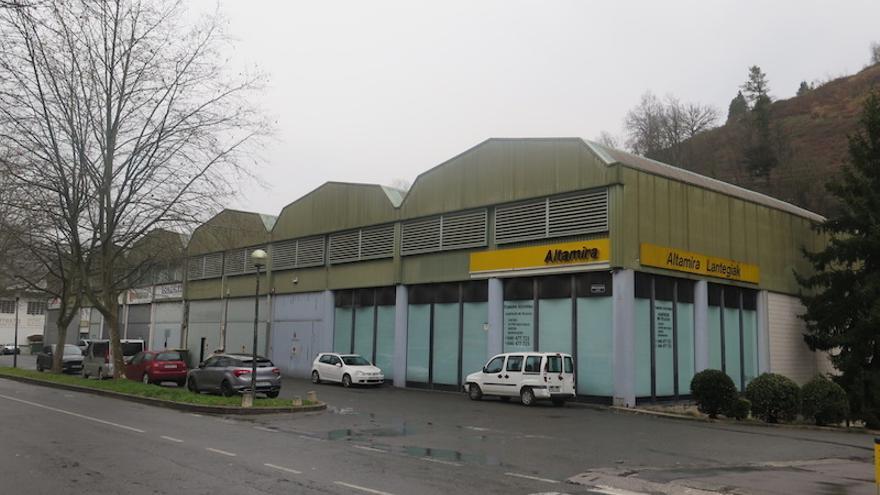 Los pabellones de Matxinporta en los que se permite abrir un supermercado.