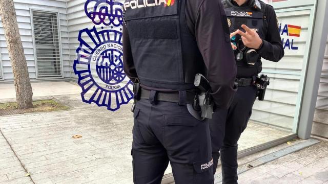Imagen de archivo de unos agentes de la Policía Nacional.