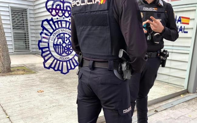 Imagen de archivo de unos agentes de la Policía Nacional.