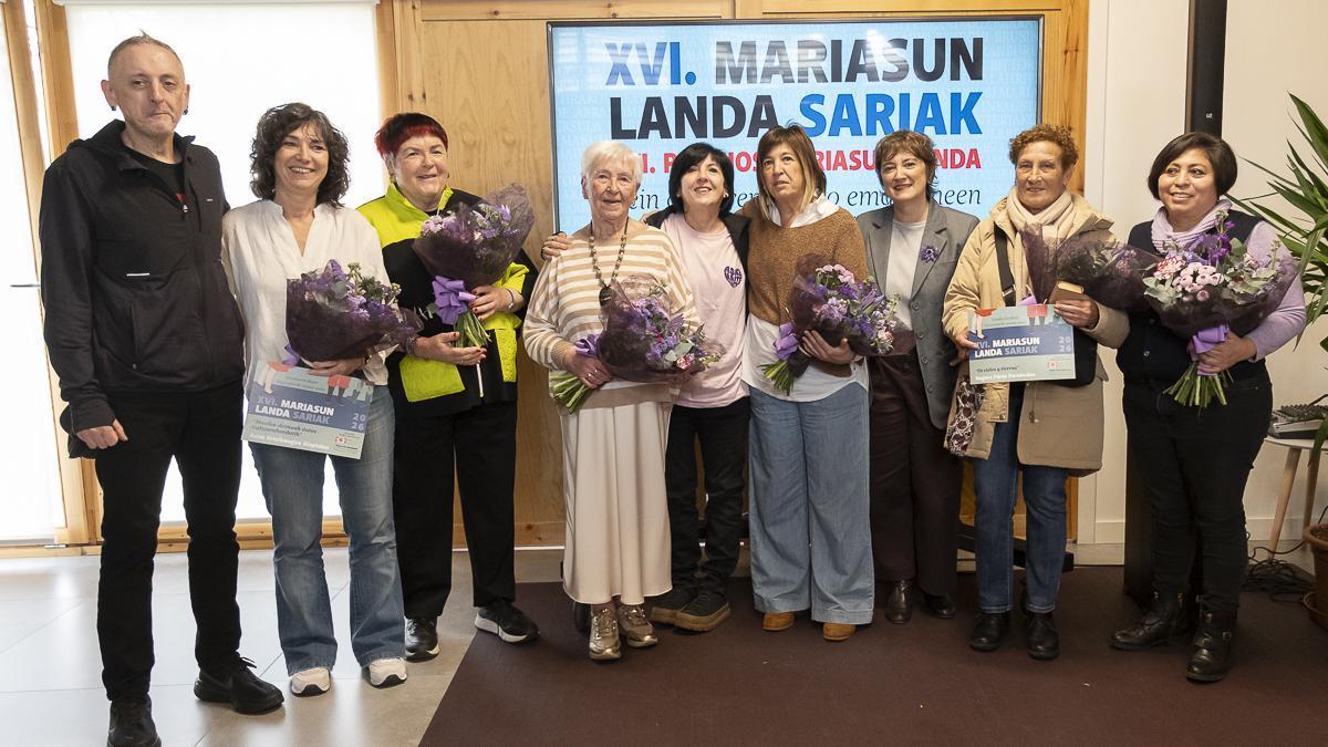 Foto de grupo de los premiados.