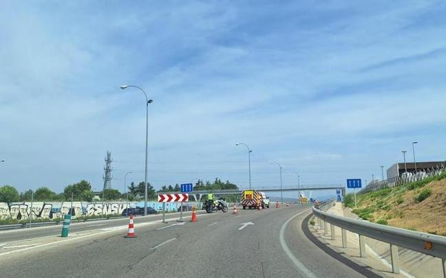 Imagen de archivo de un tramo de una carretera en obras.