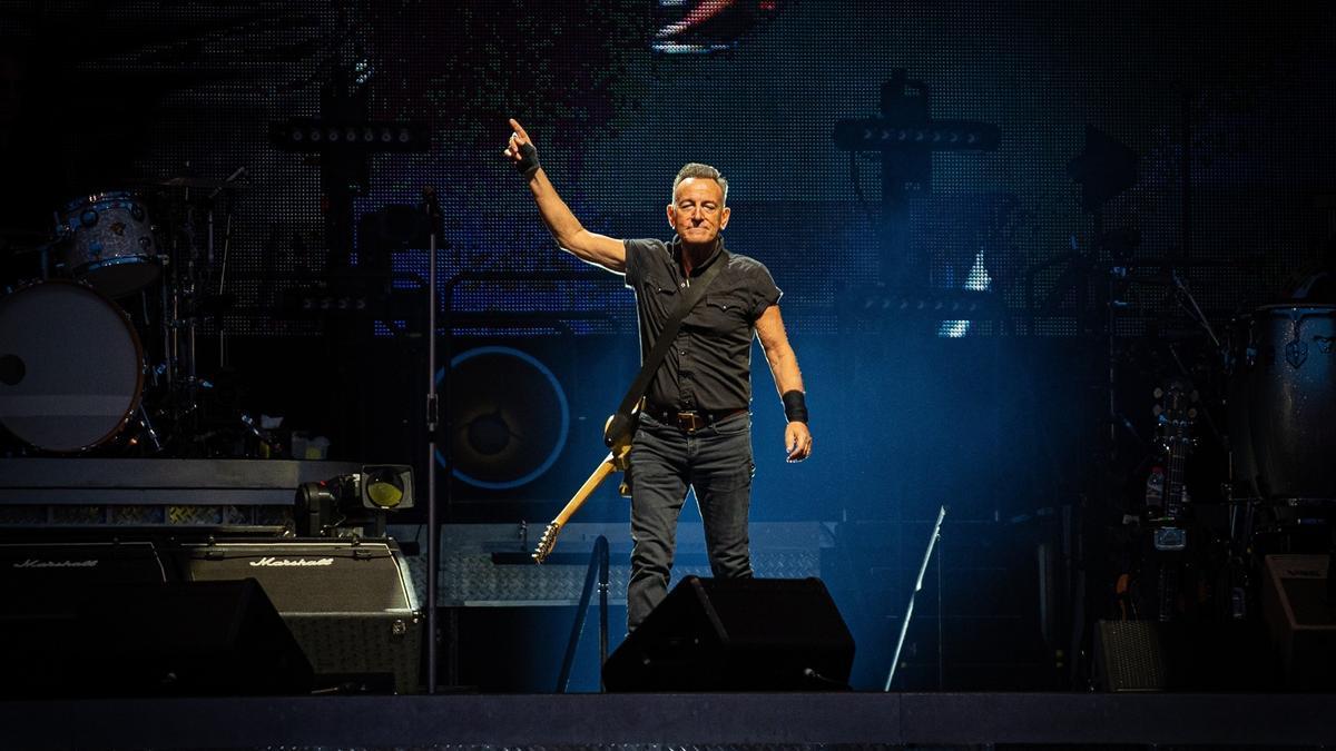Bruce Springsteen, durante un concierto.