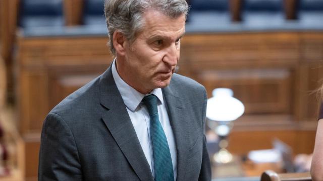 El presidente del Partido Popular, Alberto Nuñez Feijóo.
