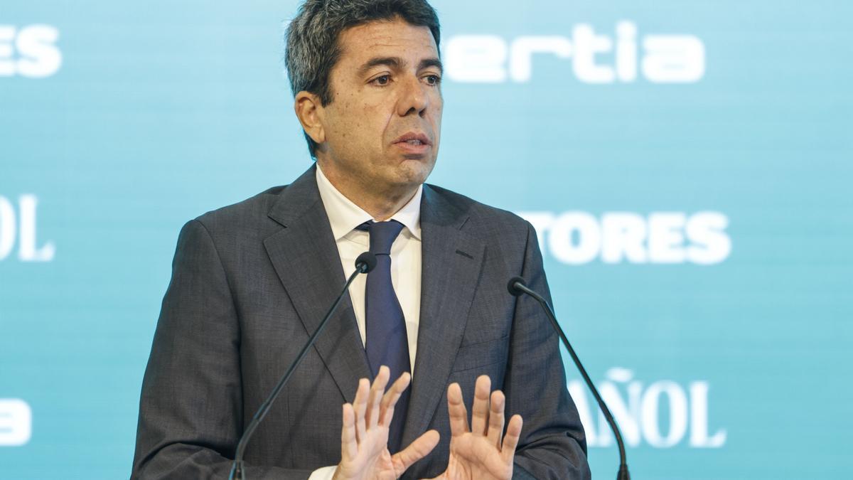 El president de la Generalitat, Carlos Mazón, interviene en el III Foro Económico de la Comunitat Valenciana