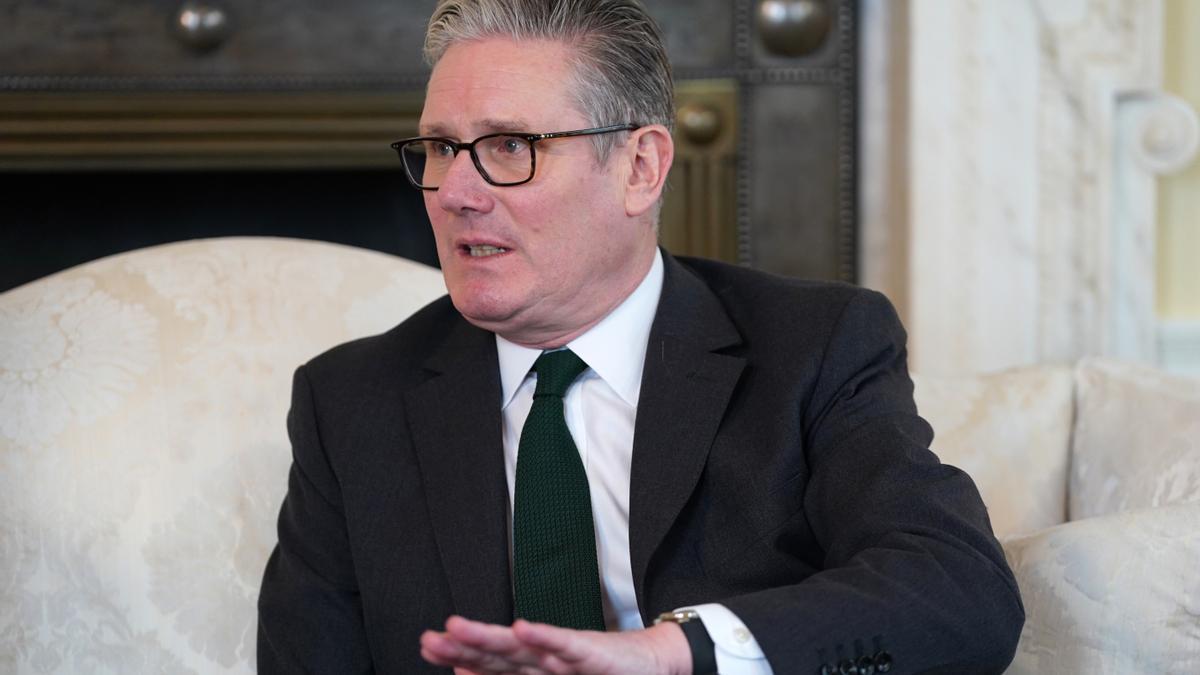 El primer ministro de Reino Unido, Keir Starmer.