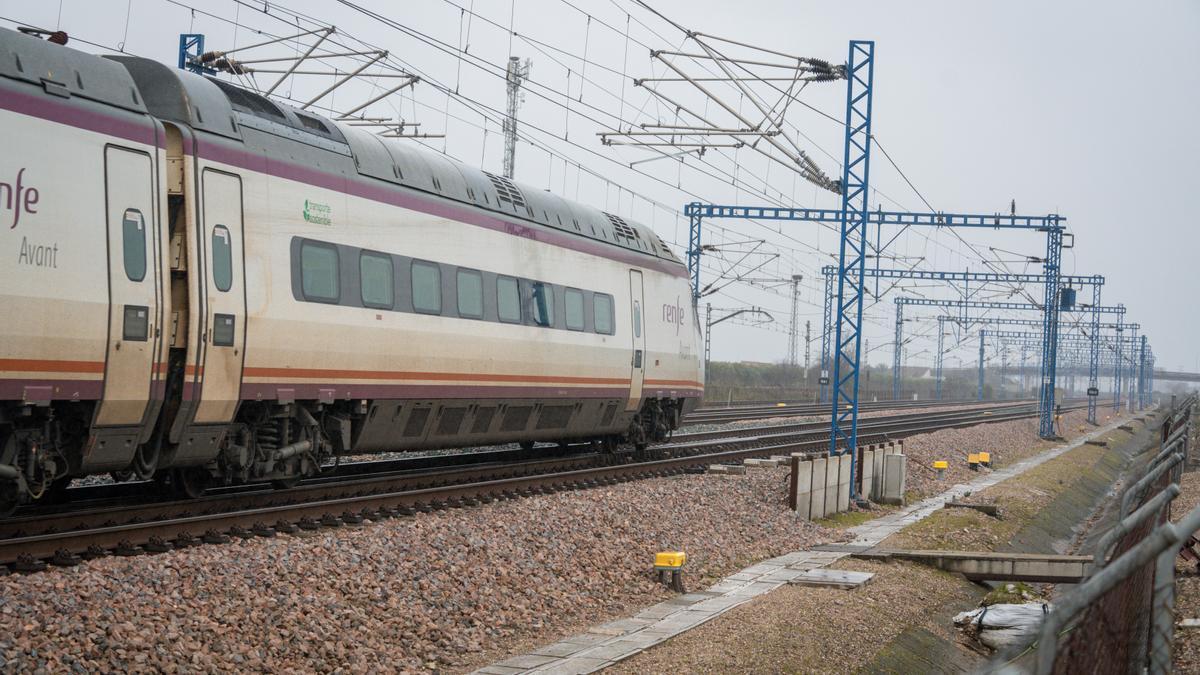Un tren de la línea del tren de alta velocidad, en una imagen de archivo.