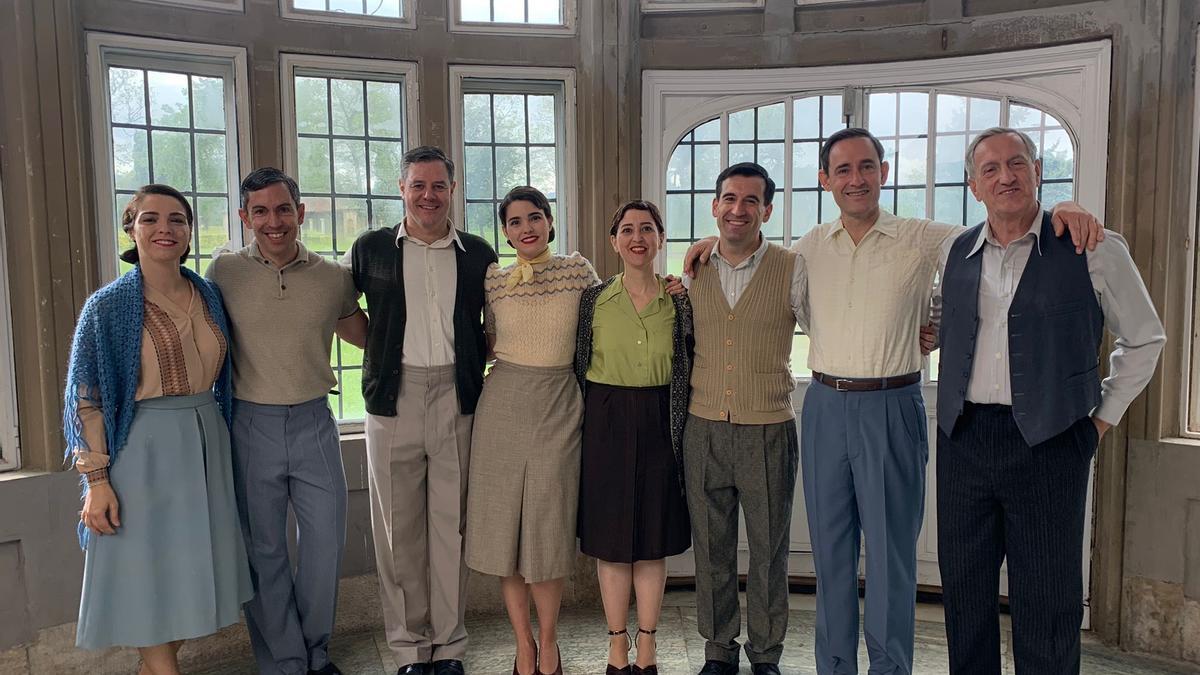 Integrantes de Ganbara y Kup Taldea, enfundados y enfundadas en el vestuario de la película, han participado en el rodaje de varias escenas.