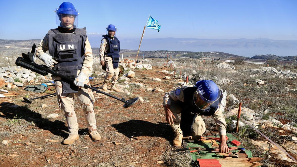 Tres cascos azules indonesios murieron en Líbano tras dos ataques en apenas 24 horas