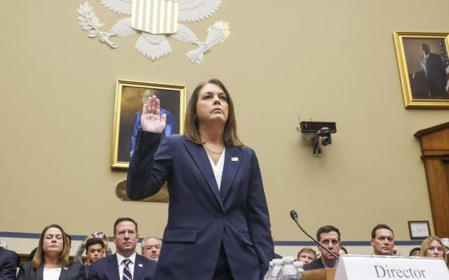 La directora del Servicio Secreto de Estados Unidos, Kimberly Cheatle, testifica ante el Congreso. / EFE La directora del Servicio Secreto de Estados Unidos, Kimberly Cheatle, testifica ante el Congreso.