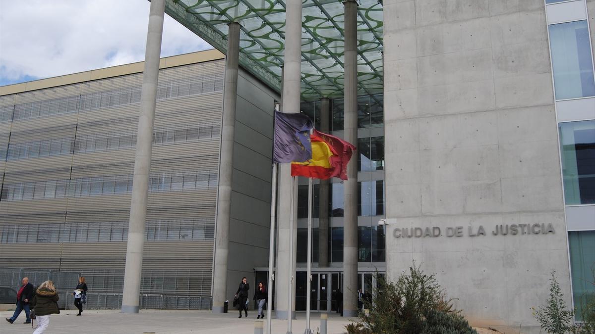 La Ciudad de la Justicia de Murcia en una foto de archivo.