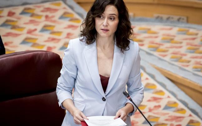 Isabel Díaz Ayuso, en una imagen de archivo.