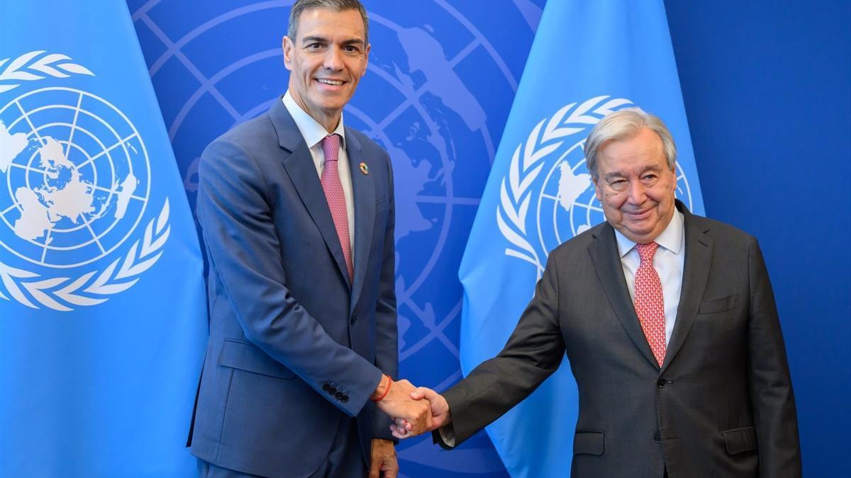 Pedro Sánchez reitera el compromiso de su Ejecutivo con el multilateralismo.