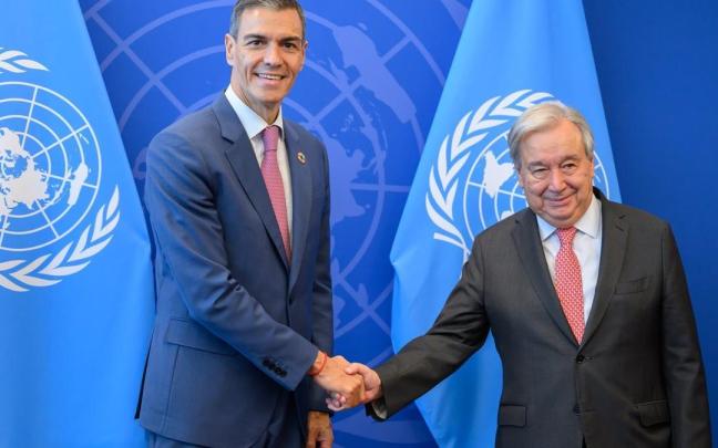 Pedro Sánchez reitera el compromiso de su Ejecutivo con el multilateralismo.