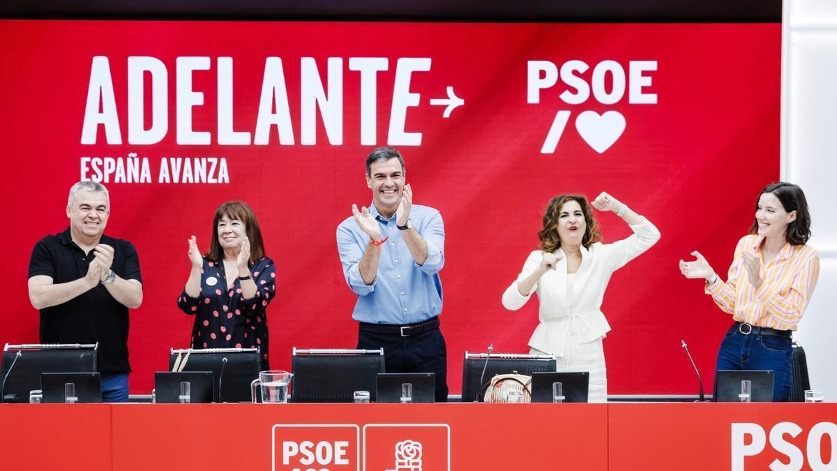 Pedro Sánchez ha concovado este lunes a la Comisión Ejecutiva del PSOE para analizar los resultados electorales.