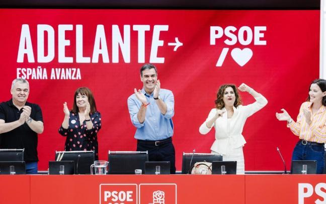 Pedro Sánchez ha concovado este lunes a la Comisión Ejecutiva del PSOE para analizar los resultados electorales.