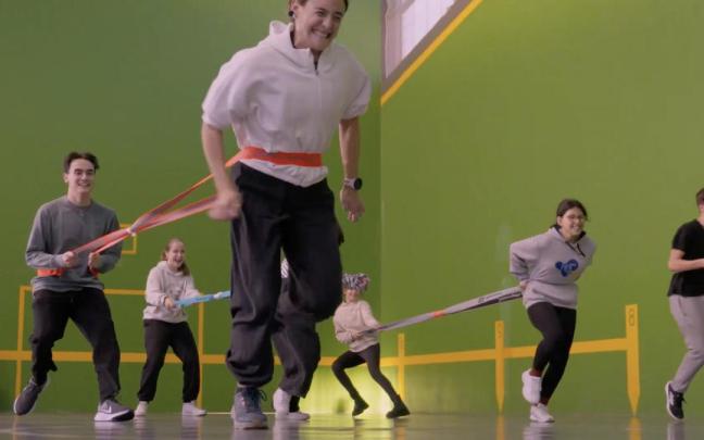 Participantes en la iniciativa Altxa Gazte!