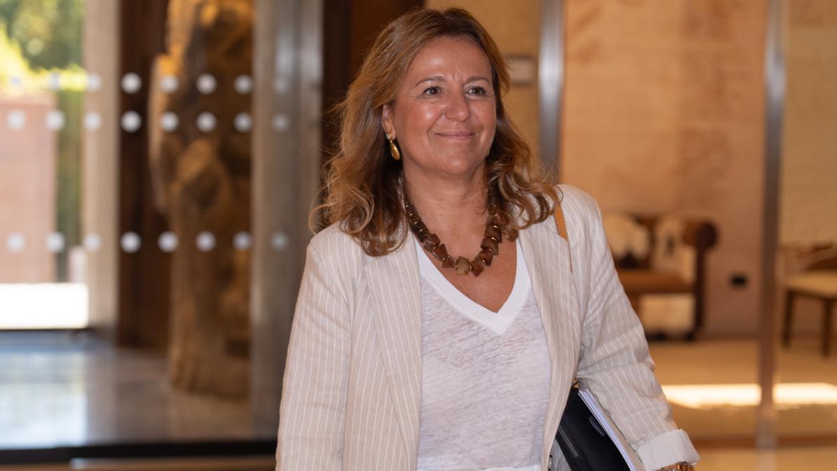 La presidenta de Confebask, Tamara Yagüe, en una imagen de archivo.