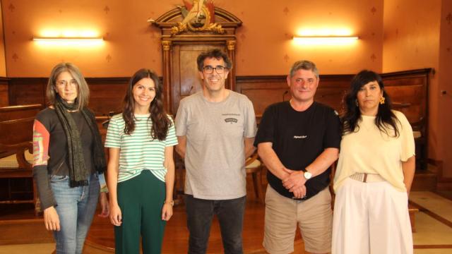 Ediles del grupo municipal del PNV de Oñati.