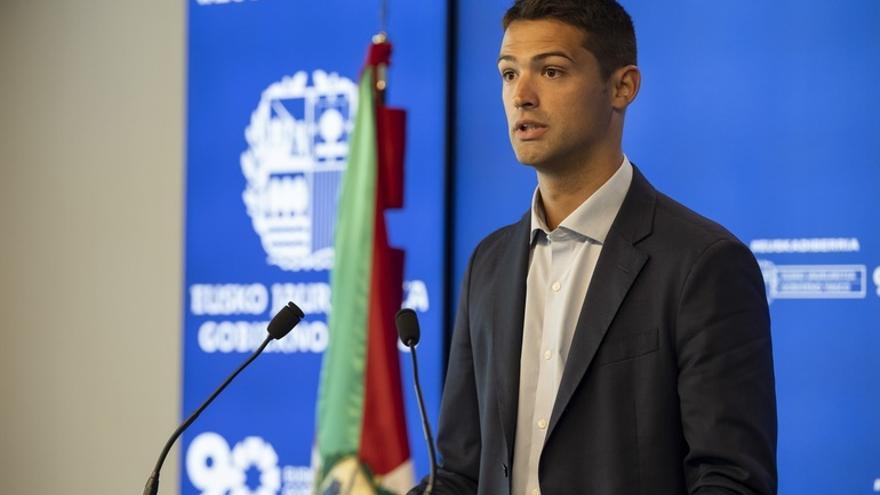 El portavoz parlamentario de EAJ/PNV, Joseba Díez Antxustegi.