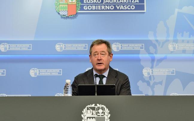 El portavoz del Gobierno vasco, Bingen Zupiria.