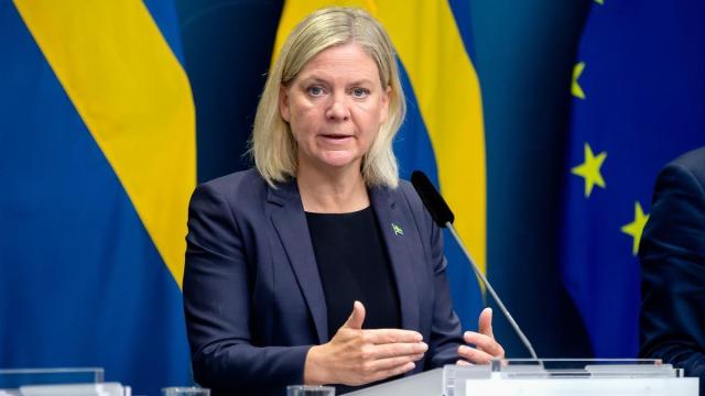 La líder socialdemócrata Magdalena Andersson.