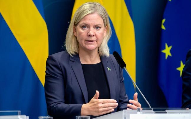 La líder socialdemócrata Magdalena Andersson.
