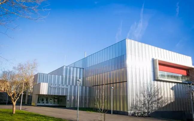 Foto del frontón Uranzu, donde se celebrará el encuentro organizado por el Club Mayumi.