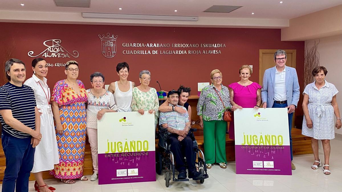 Presentación de la publicación Jugando entre recuerdos en Laguardia