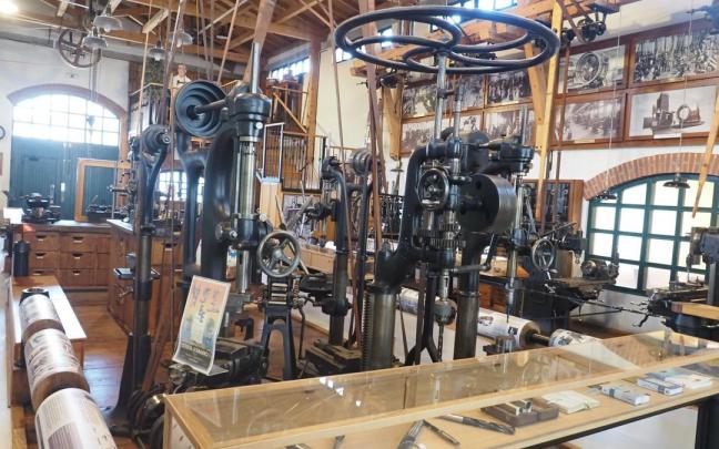 El Museo de la Máquina Herramienta cuenta con máquina del siglo XIX que continúan funcionando a la perfección.