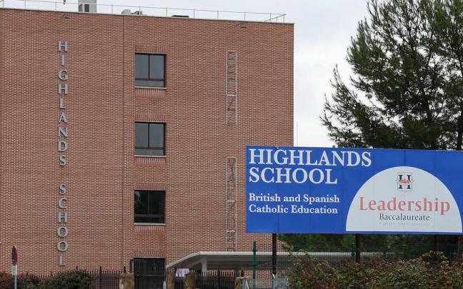 Fachada Exterior del Colegio de La Moraleja: Highland El Encinar, a 11 de marzo de 2025, en Madrid.