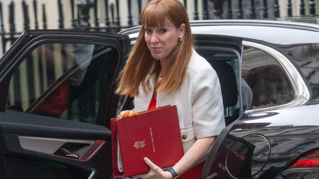La exviceprimera ministra británica, Angela Rayner.
