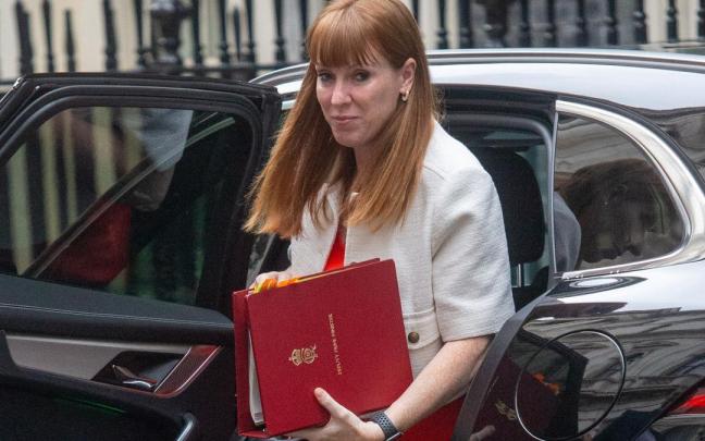 La exviceprimera ministra británica, Angela Rayner.