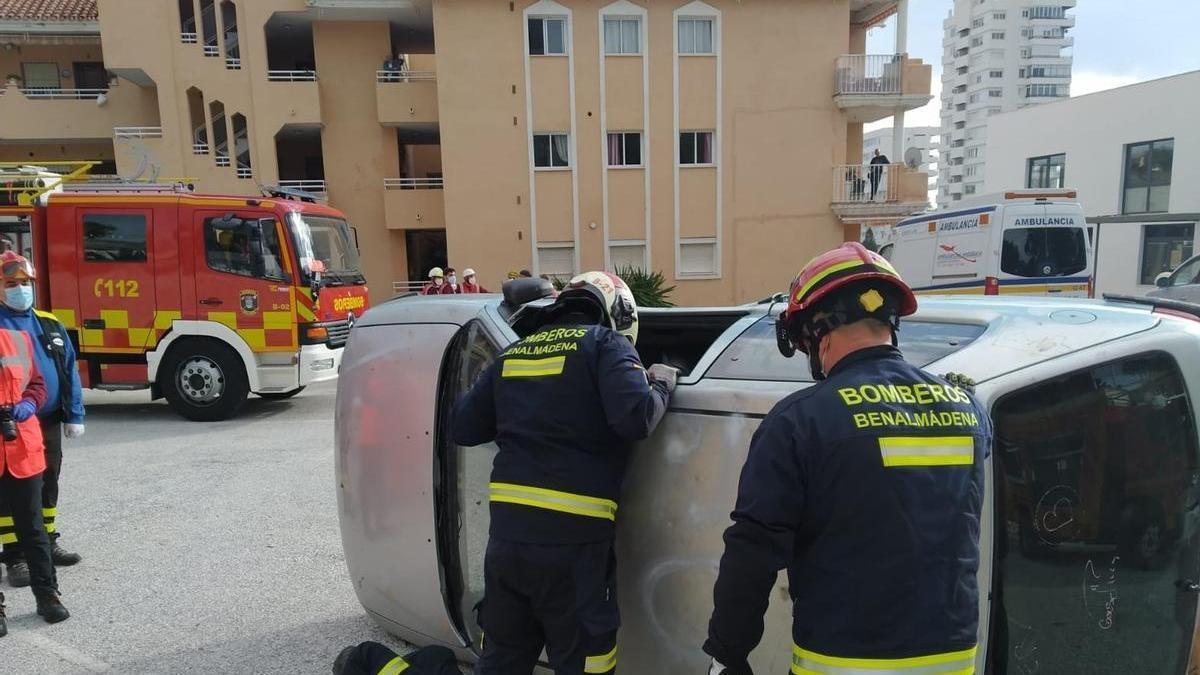 Bomberos de Benalmádena en una imagen de archivo.