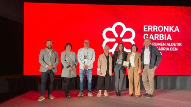 Acto de reconocimiento a Leartibai Fundazioa / L. F. Acto de reconocimiento a Leartibai Fundazioa