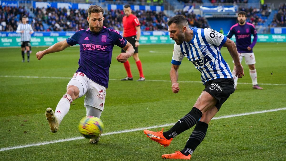 En imágenes: Todas las fotos del empate sin goles entre Alavés y Cartagena