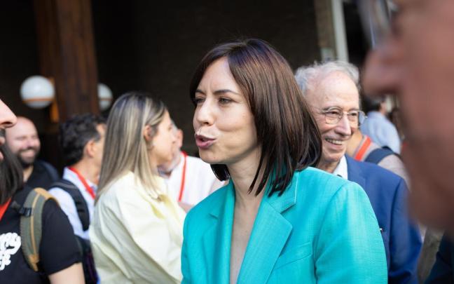 La ministra de Ciencia, Innovación y Universidades, Diana Morant, llega a la reunión del Comité Federal del PSOE