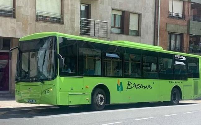 El autobús lanzadera entre San Miguel y el metro de Basauri arrancará el año con novedades