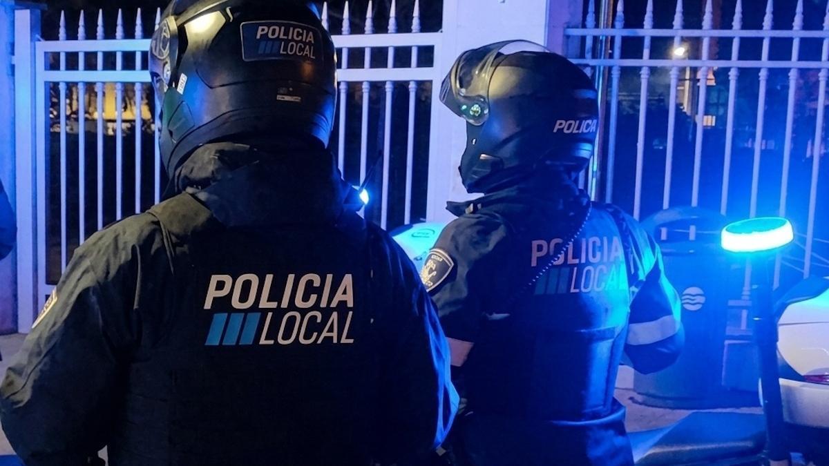 Agentes de la Policía Local de Palma de Mallorca.