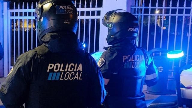 Agentes de la Policía Local de Palma de Mallorca.