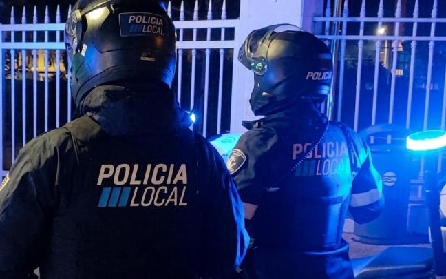 Agentes de la Policía Local de Palma de Mallorca.