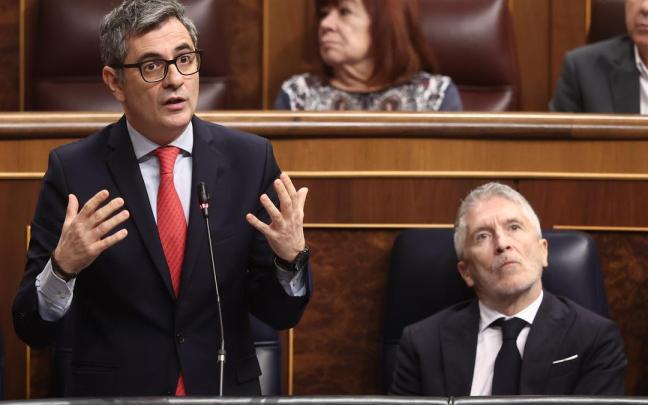 El ministro de la Presidencia, Justicia y Relaciones con las Cortes, Félix Bolaños