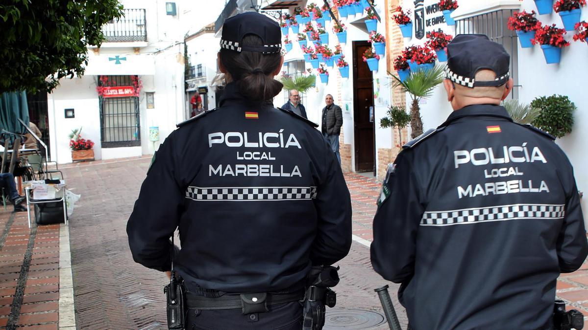 Agente de la Policía Local de Marbella
