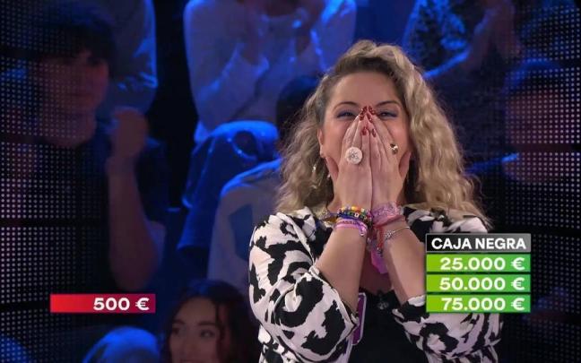 Una concursante rompe la maldición del veterano y gana uno de los mejores premios de '¡Allá tú!'