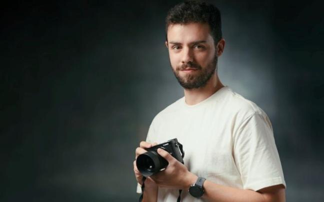 El fotógrafo legazpiarra Gorka Gómez.