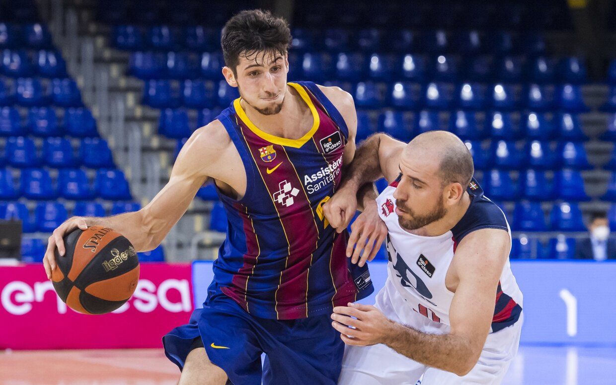 Bolmaro, durante su etapa en el Barcelona
