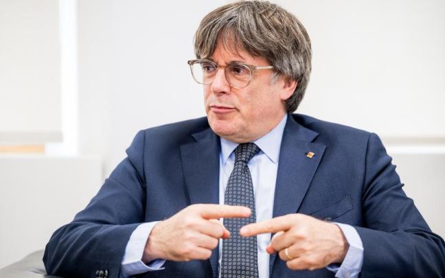 El presidente de Junts per Catalunya, Carles Puigdemont