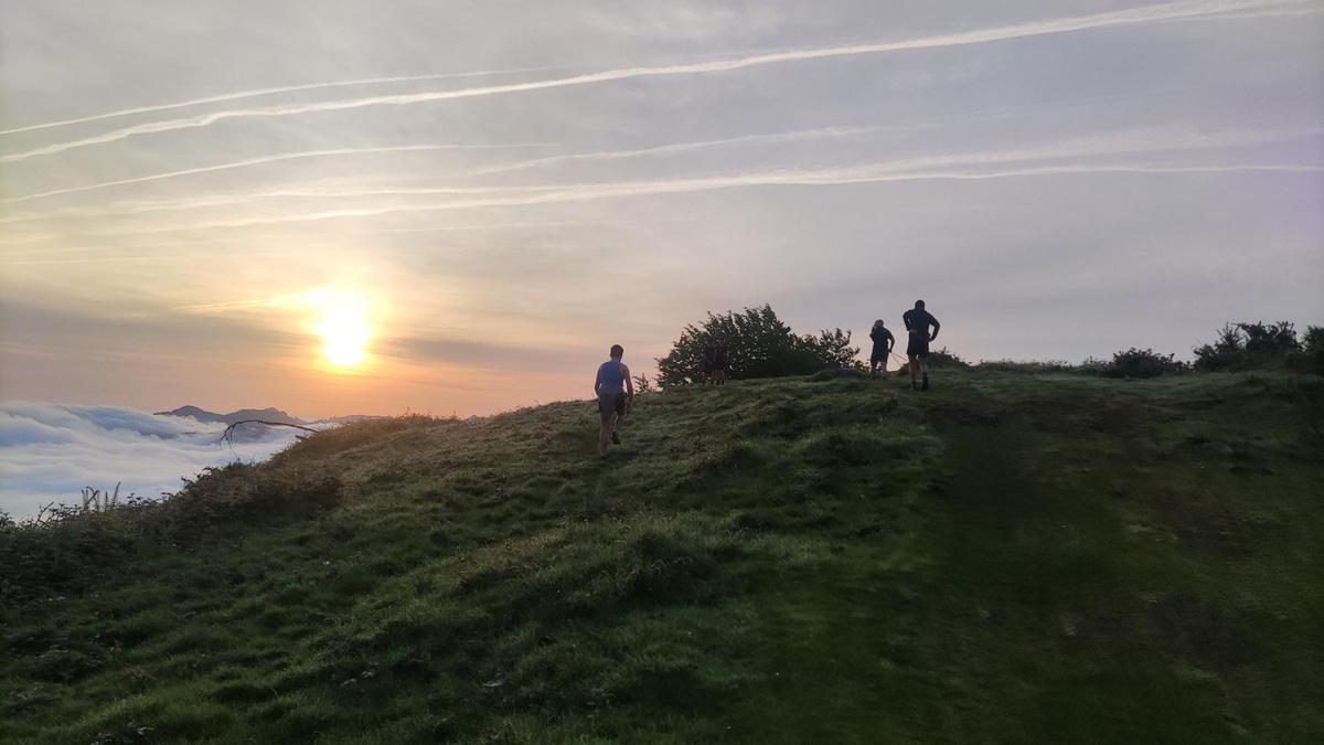 La zona de Karakate es muy transitada por los montañeros de la comarca de Debabarrena y su entorno.