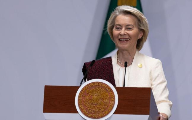 La presidenta de la Comisión Europea, Ursula von der Leyen,