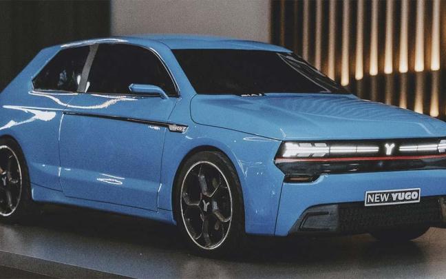 El modelo a escala presentado recientemente en Alemania.